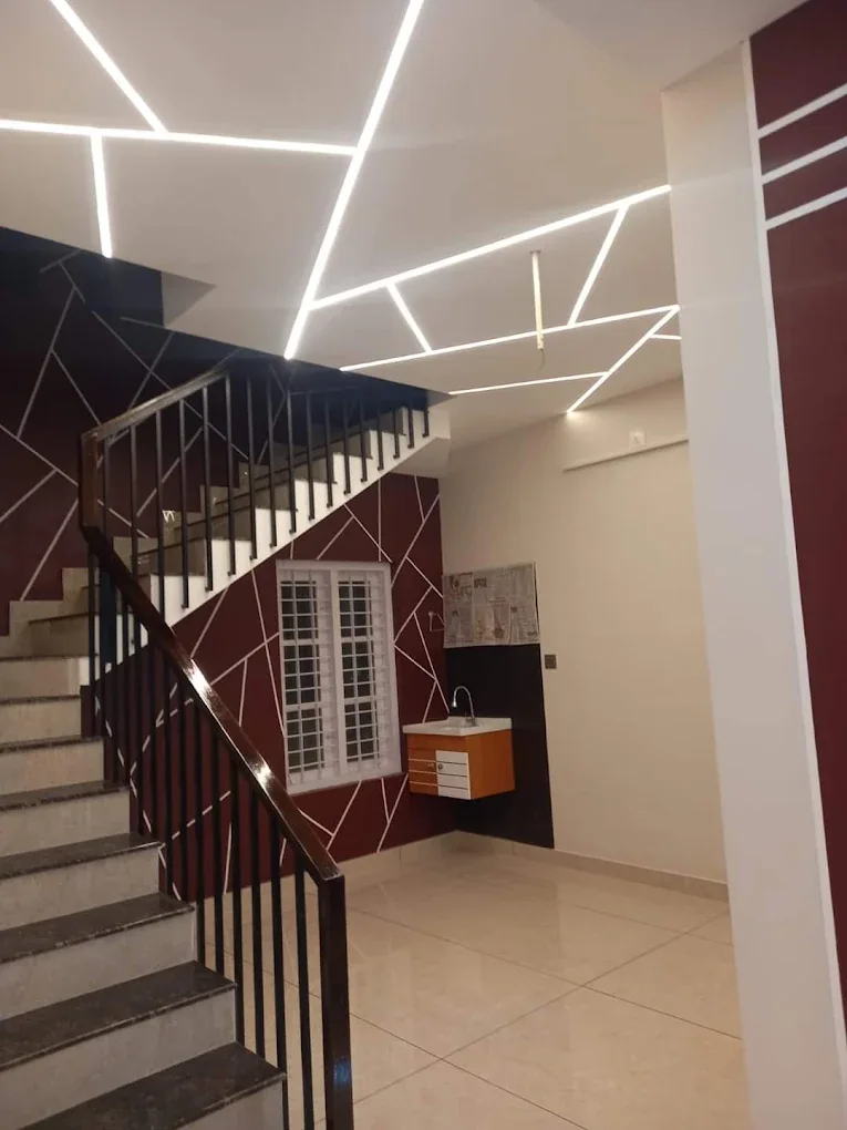 Gypsum false ceiling by Pandian False Ceiling